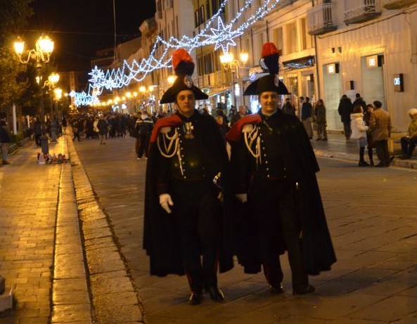 Campobasso Pattuglie Di Carabinieri A Piedi In Centro Per La Solennit