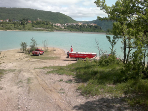 Continuano le ricerche di Tonino, scandagliato il lago di Castel San Vincenzo