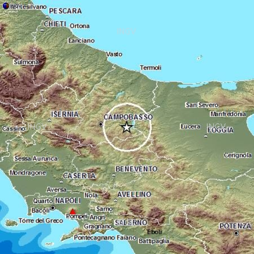 Torna a tremare la terra in Molise