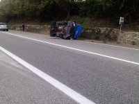 Scontro tra un tir e un furgone, paura al bivio di Frosolone