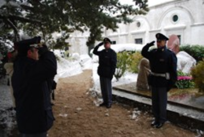 La Polizia commemora il commissario Rosano