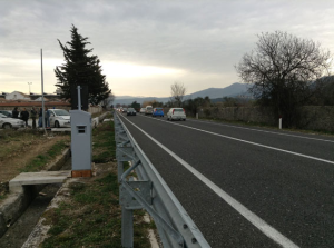 Autovelox a Macchia, è già protesta