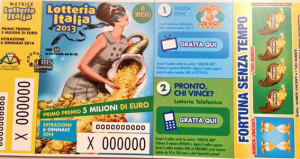 Lotteria Italia, il Molise chiude la classifica dei tagliandi venduti