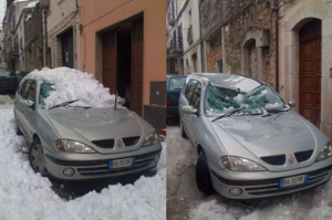 Carpinone, i danni della neve