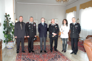 L’ambasciatore canadese visita la Scuola allievi carabinieri