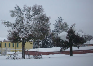 Santa Croce di Magliano, mezzi postali liberati dalla neve