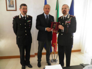 Pietracupa incontra il Comandante interregionale dei Carabinieri