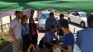 bike sharing gazebo scout interno