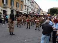 I bersaglieri hanno rallegrato la città