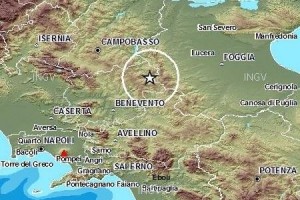 Scossa di terremoto all’1.38