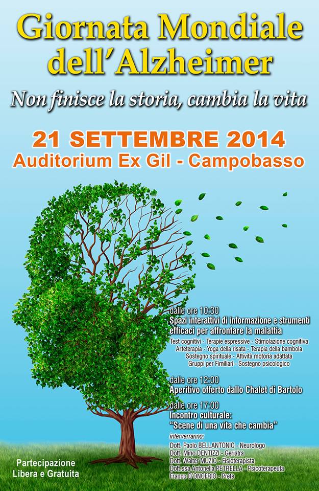 Domenica a Campobasso la giornata dell’Alzheimer