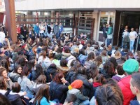 Sicurezza nelle scuole, corteo degli studenti del Cuoco