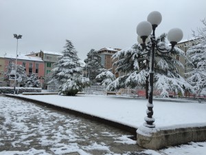 Neve di aprile in Molise, non accadeva dal 2003