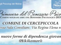 Nuove forme di dipendenza giovanili, domani il convegno a Cercepiccola