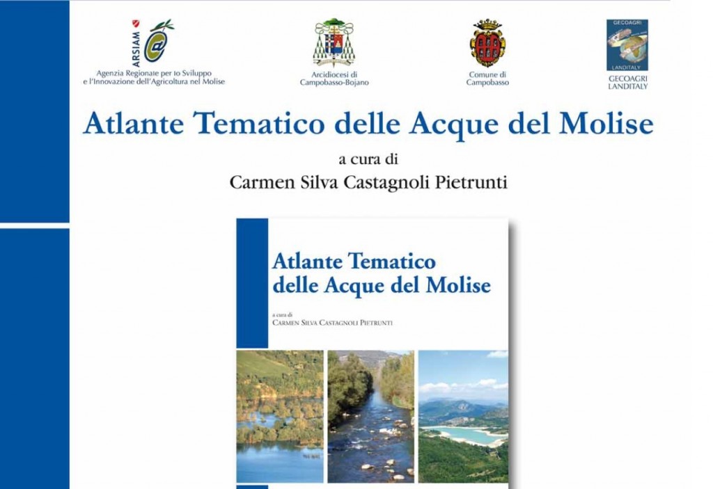 Atlante delle acque del Molise, domani la presentazione