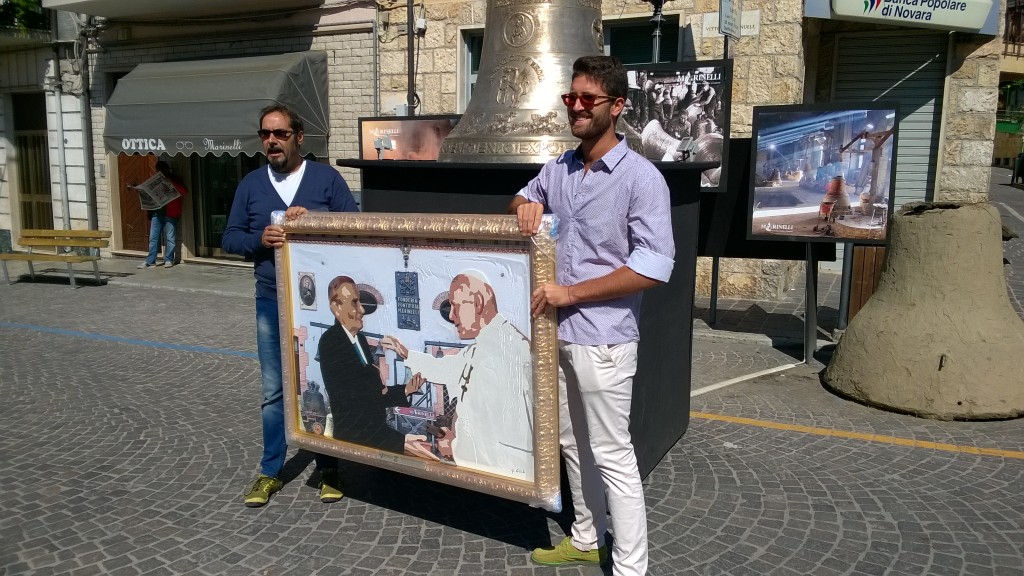 Agnone, donata opera pop art al ‘Museo internazionale della campana’