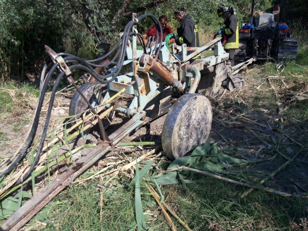 Travolto dal trattore a Colletorto