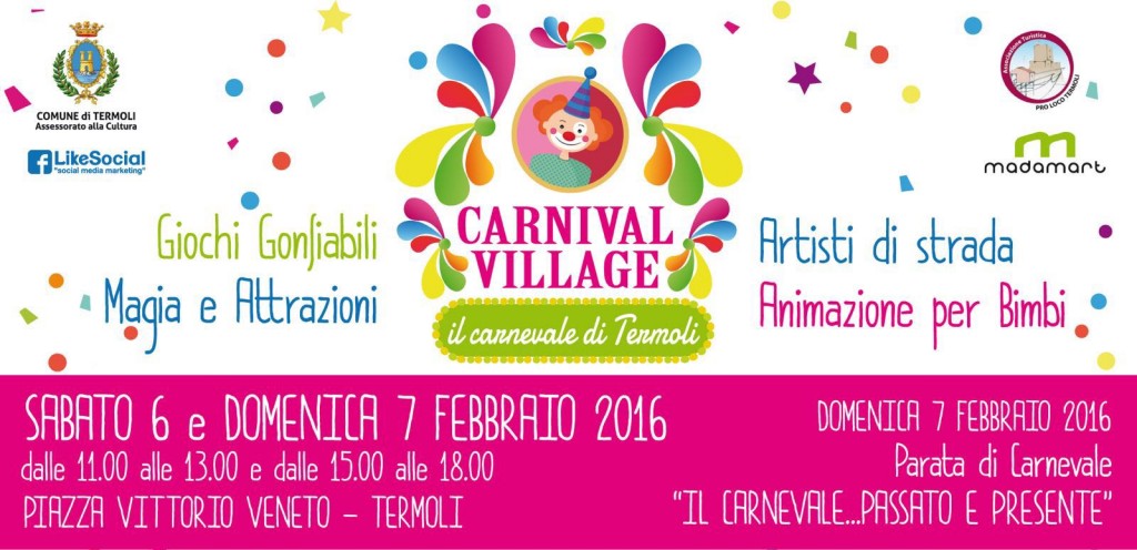 Termoli si prepara per il suo Carnevale