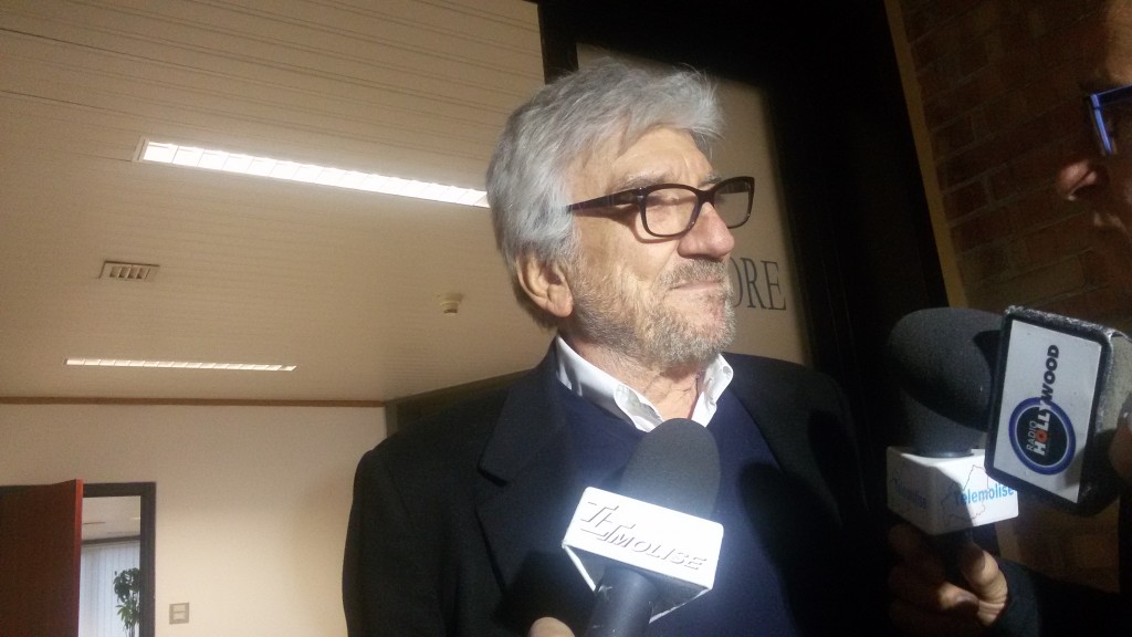 Gigi Proietti ospite all’Unimol: “Far ridere il pubblico è una cosa meravigliosa”