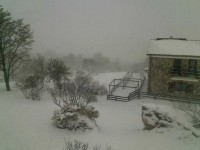 25 aprile all’insegna del maltempo, a Capracotta torna la neve