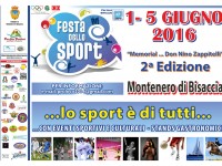 Festa dello Sport, Montenero pronta alla sua cinque giorni ad alto agonismo