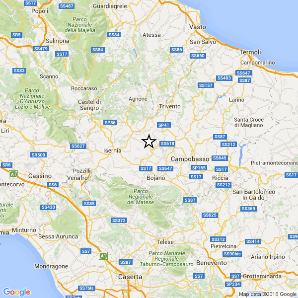 Terremoto in mattinata a Frosolone