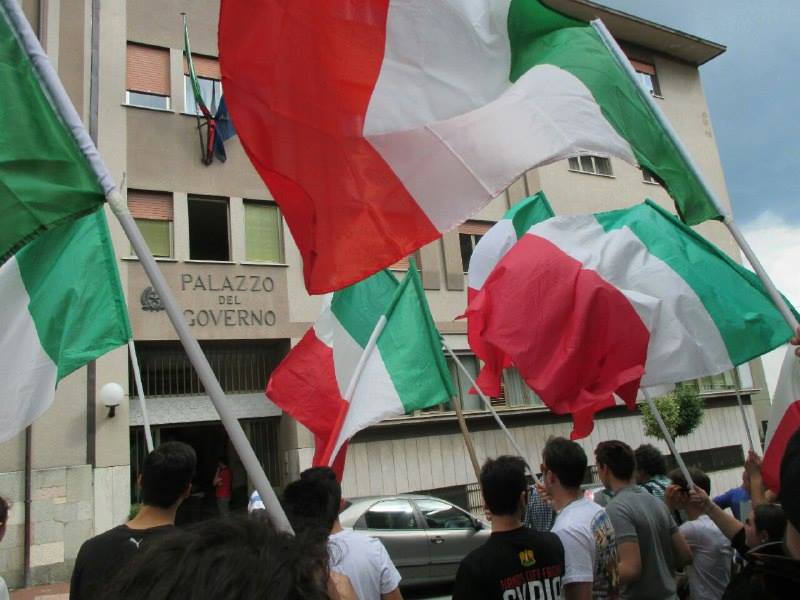 Migranti, ad Isernia CasaPound punta il dito contro le autorità