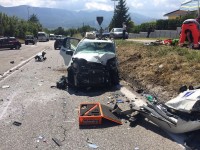 Frontale tra due Fiat Panda, un morto sulla Statale 17