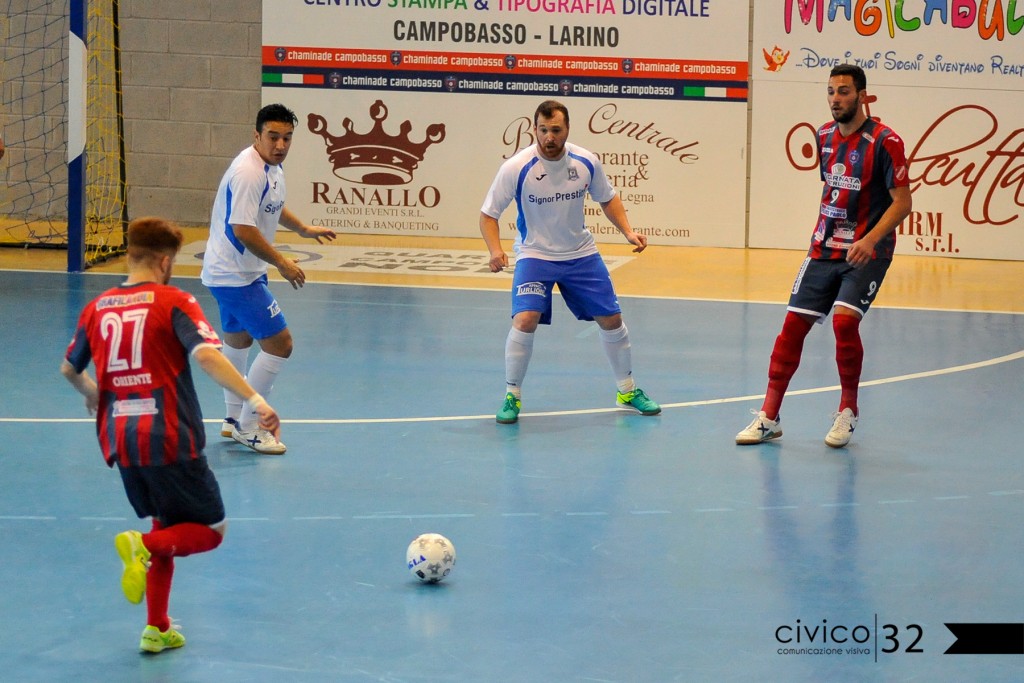 Futsal serie B, domani in campo per il quinto turno