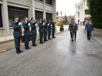 Il prefetto Di Menna in visita al comando regionale della Finanza