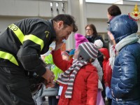 I bimbi di Campobasso consegnano i regali ai loro coetanei di Amatrice