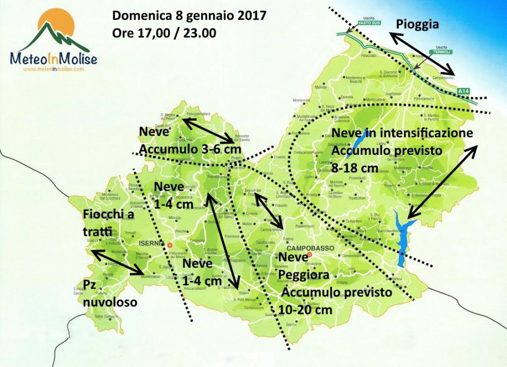 Neve, dopo la tregua annunciato un nuovo peggioramento