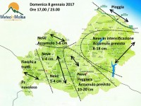 Neve, dopo la tregua annunciato un nuovo peggioramento