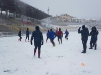 Neve e maltempo, rinviate le due gare delle molisane di serie D