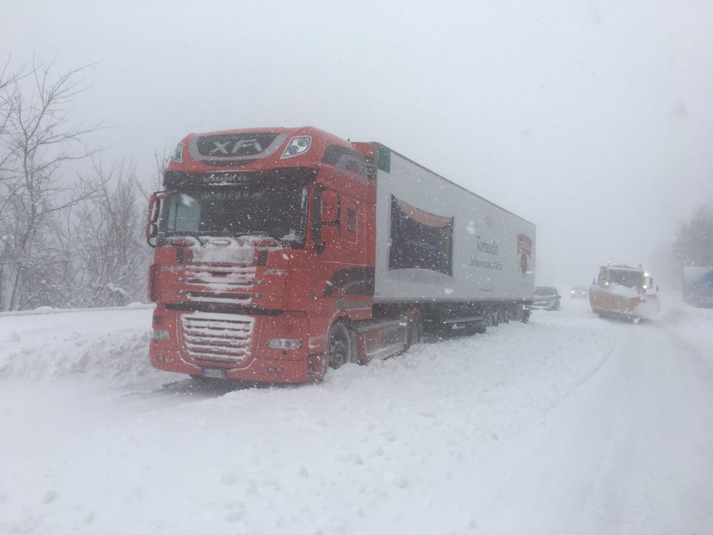 Viabilità e neve, il punto dell’Anas sulla situazione in Molise