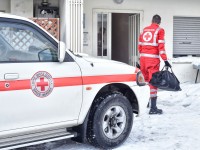 Emergenza neve, sforzo straordinario della Croce Rossa