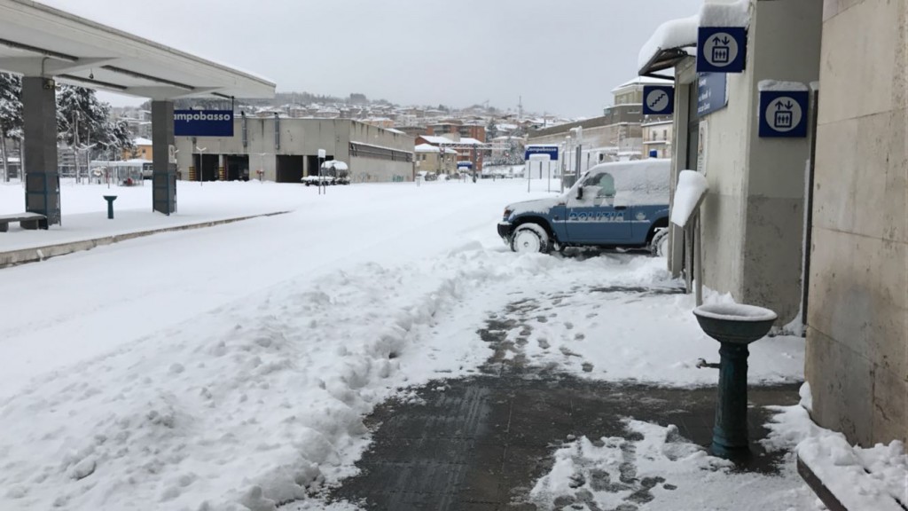 Neve e maltempo, il piano di Trenitalia