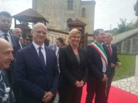 Grande accoglienza in Molise per la visita del Capo di Stato croato