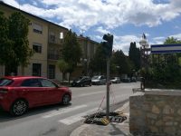 Isernia, rispunta il semaforo all’incrocio della villa