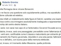 Gravina: «Nessun accordo col Pd, resto nel Movimento»