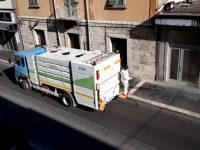 Emergenza sanitaria, partiti gli interventi di sanificazione lungo le strade di Isernia