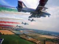 Nel segno dell’unità, oggi più che mai: le Frecce sorvolano Campobasso