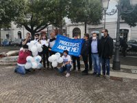 «Processate anche me», la Lega Molise in piazza per sostenere il capitano