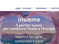 “Insieme”, il nuovo partito adesso è anche online