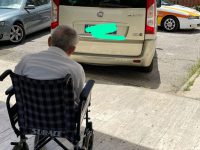 Venafro, nessuno ridisegna le strisce: rampa per disabili parcheggio per le auto