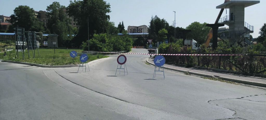 Campobasso, cantieri aperti e zona del terminal off limits: aumenta il traffico in centro