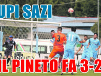 Lupi sazi, il Pineto fa 3-2