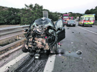 Auto contro moto, perde la vita centauro 42enne di Santo Stefano