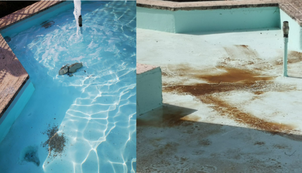 Città di Campobasso in mano ai vandali, danni alla fontana di villa Musenga