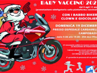 Vaccini fascia 5-11 anni, Babbi bikers pronti ad allietare l’attesa dei “piccoli eroi”